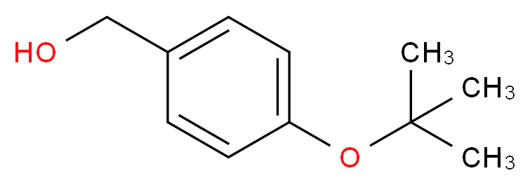 (4-TERT-BUTOXY-PHENYL)-METHANOL_分子结构_CAS_51503-08-3)