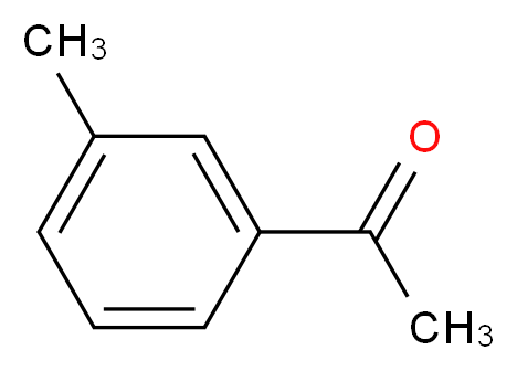 3'-甲基苯乙酮_分子结构_CAS_585-74-0)