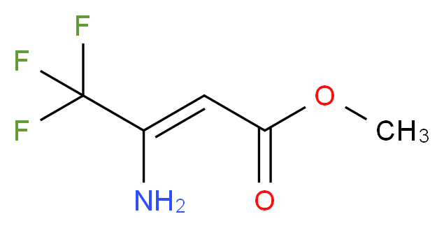 Methyl 3-Amino-4,4,4-Trifluorocrotonate_分子结构_CAS_107638-19-7)