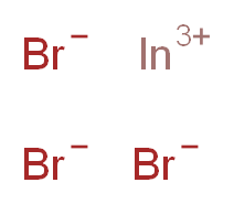 indium(3+) ion tribromide_分子结构_CAS_13465-09-3