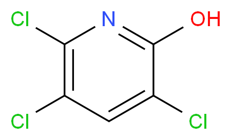 3,5,6-trichloropyridin-2-ol_分子结构_CAS_6515-38-4