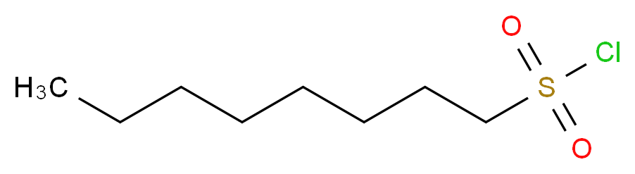 1-辛烷磺酰氯_分子结构_CAS_7795-95-1)