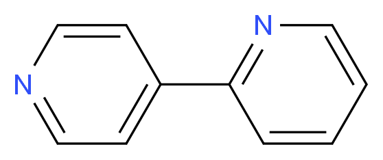 2-(pyridin-4-yl)pyridine_分子结构_CAS_581-47-5