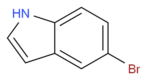 5-Bromoindole_分子结构_CAS_10075-50-0)