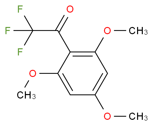 2,2,2-trifluoro-1-(2,4,6-trimethoxyphenyl)ethan-1-one_分子结构_CAS_)