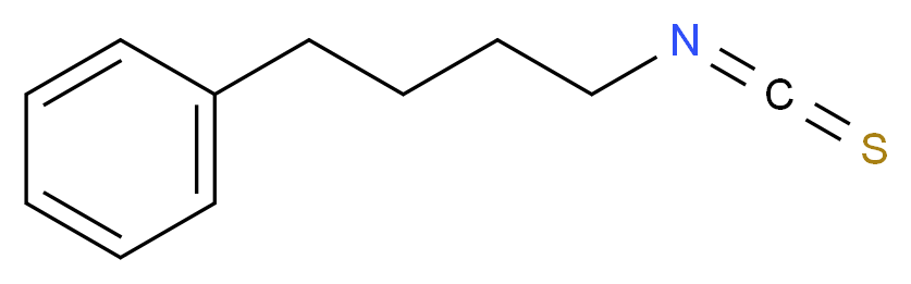 (4-isothiocyanatobutyl)benzene_分子结构_CAS_61499-10-3