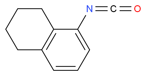 5-isocyanato-1,2,3,4-tetrahydronaphthalene_分子结构_CAS_57235-17-3