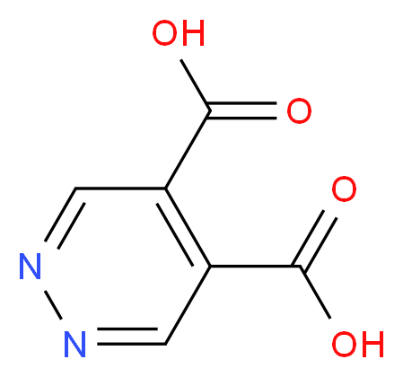 Pyridazine-4,5-dicarboxylic acid_分子结构_CAS_59648-14-5)