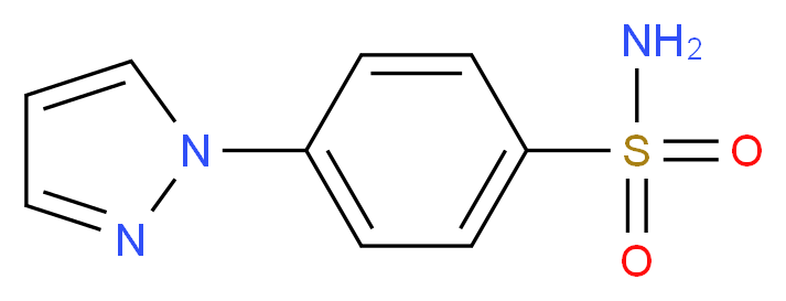 4-(1H-Pyrazol-1-yl)benzenesulfonamide_分子结构_CAS_51891-85-1)