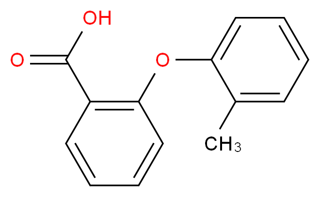 2-(2-Methylphenoxy)benzoic acid_分子结构_CAS_6325-68-4)