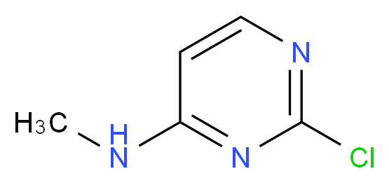 2-Chloro-4-(methylamino)pyrimidine_分子结构_CAS_66131-68-8)