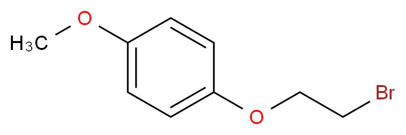 1-(2-Bromoethoxy)-4-methoxybenzene_分子结构_CAS_22921-76-2)