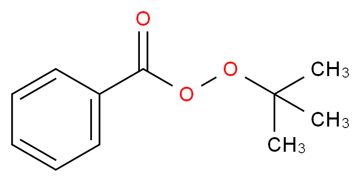 过氧化苯甲酸叔丁酯 (Luperox&reg; P)_分子结构_CAS_614-45-9)