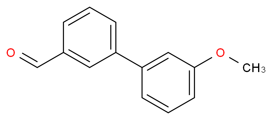 3-(3-methoxyphenyl)benzaldehyde_分子结构_CAS_126485-58-3