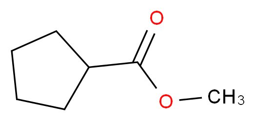 methyl cyclopentanecarboxylate_分子结构_CAS_4630-80-2