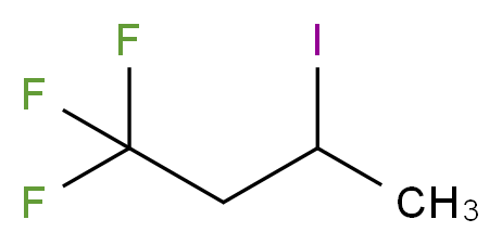 3-Iodo-1,1,1-trifluorobutane, tech._分子结构_CAS_540-87-4)