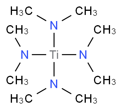 四(二甲基胺基)钛(IV)_分子结构_CAS_3275-24-9)