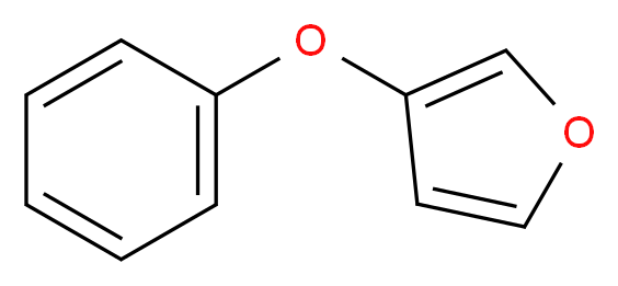 3-phenoxyfuran_分子结构_CAS_63285-86-9