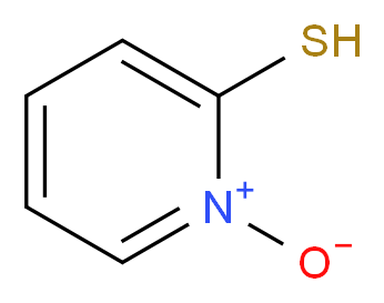 2-巯基吡啶-N-氧化物_分子结构_CAS_1121-31-9)