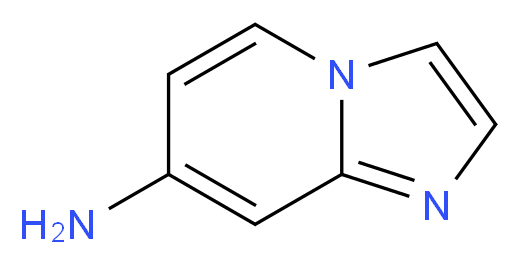 7-Aminoimidazo[1,2-a]pyridine_分子结构_CAS_421595-81-5)