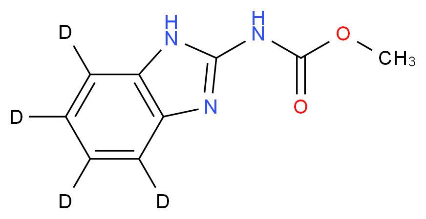 Carbendazim-d4_分子结构_CAS_291765-95-2)