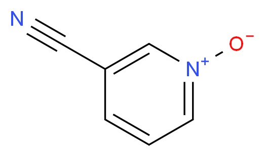 3-氰基吡啶 氮氧化物_分子结构_CAS_14906-64-0)