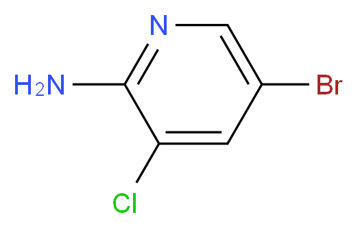 5-bromo-3-chloropyridin-2-amine_分子结构_CAS_38185-55-6)