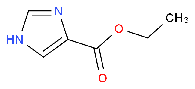 Ethyl 1H-imidazole-4-carboxylate 98%_分子结构_CAS_23785-21-9)