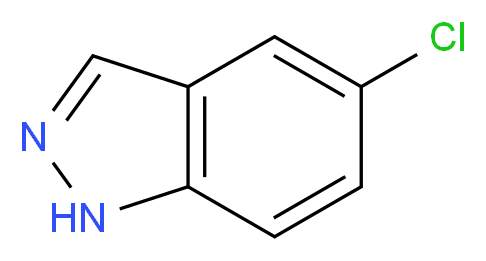 5-chloro-1H-indazole_分子结构_CAS_698-26-0