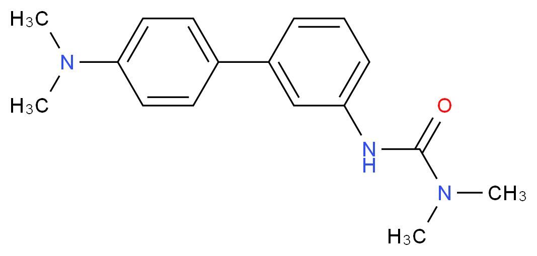 1-{3-[4-(dimethylamino)phenyl]phenyl}-3,3-dimethylurea_分子结构_CAS_1469924-27-3