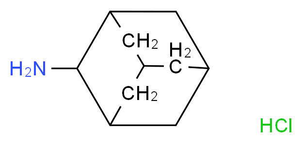 (1r,3r,5r,7r)-adamantan-2-amine hydrochloride_分子结构_CAS_)