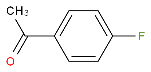 4'-Fluoroacetophenone_分子结构_CAS_403-42-9)