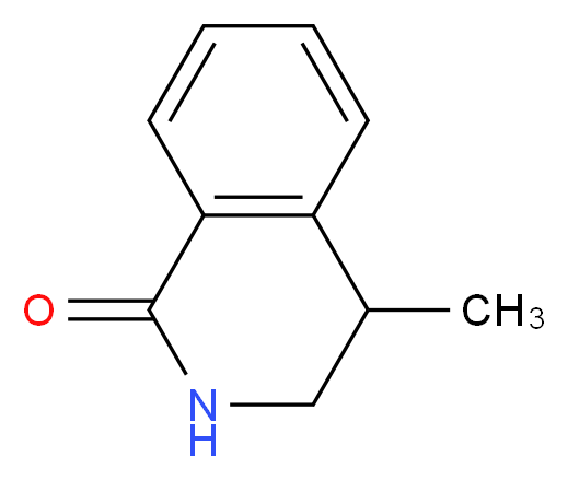 4-methyl-1,2,3,4-tetrahydroisoquinolin-1-one_分子结构_CAS_70079-42-4