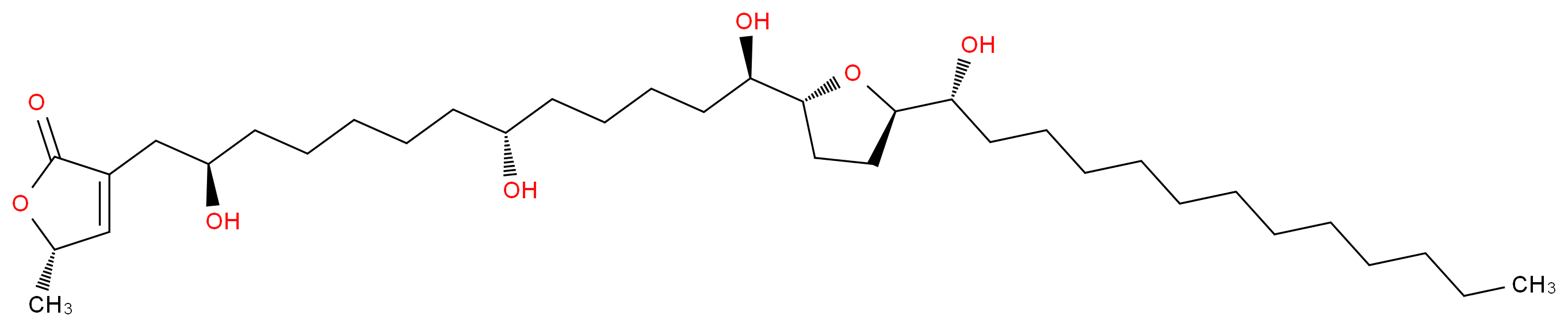 Annonacin_分子结构_CAS_111035-65-5)