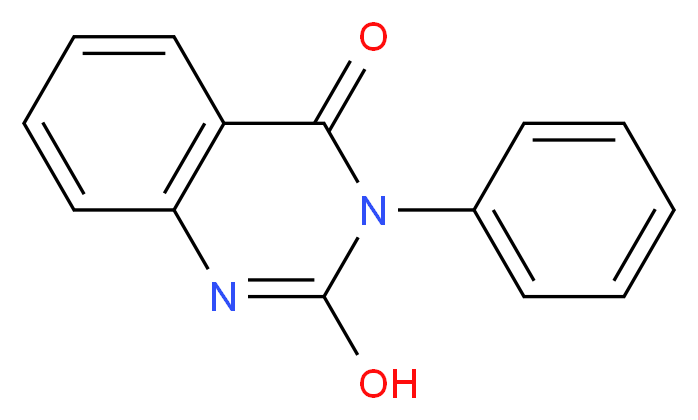 2-hydroxy-3-phenyl-3,4-dihydroquinazolin-4-one_分子结构_CAS_603-23-6