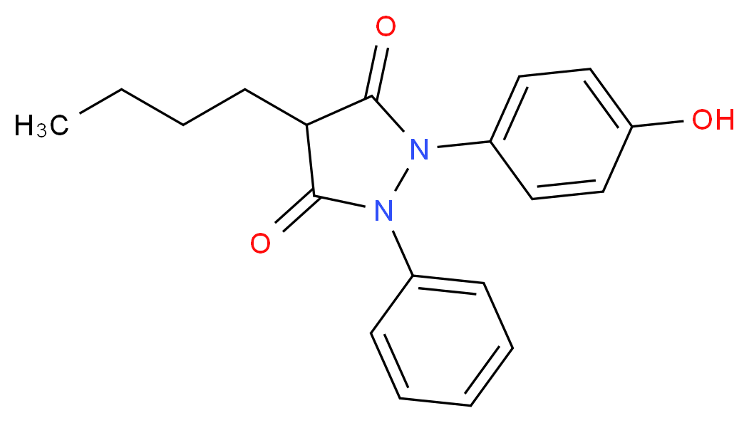 Oxyphenbutazone_分子结构_CAS_129-20-4)