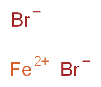 溴化亚铁(II) 水合物_分子结构_CAS_7789-46-0)