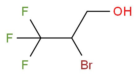 2-Bromo-3,3,3-trifluoropropan-1-ol_分子结构_CAS_311-86-4)