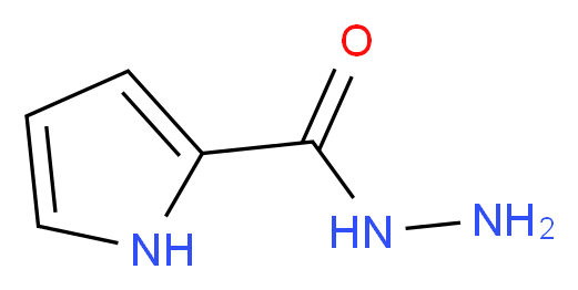 1H-Pyrrole-2-carbohydrazide_分子结构_CAS_50269-95-9)