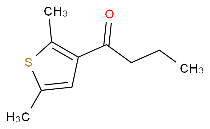 1-(2,5-dimethyl-3-thienyl)butan-1-one_分子结构_CAS_500891-66-7)