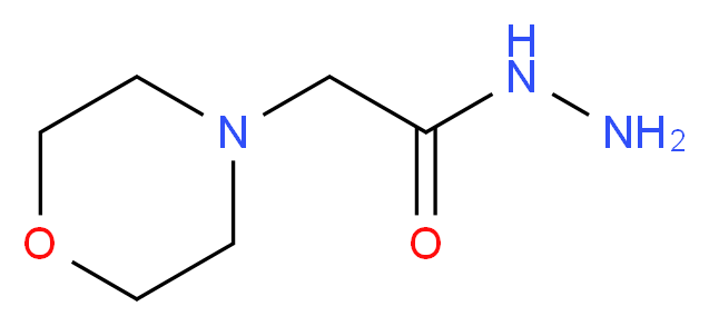 2-Morpholin-4-ylacetohydrazide_分子结构_CAS_770-17-2)