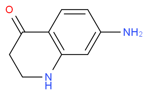 7-AMINO-1,2,3,4-TETRAHYDROQUINOLIN-4-ONE_分子结构_CAS_721446-41-9)