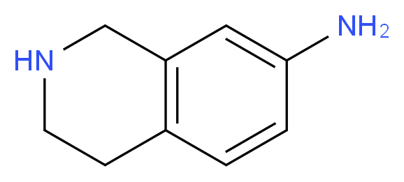 1,2,3,4-TETRAHYDROISOQUINOLIN-7-AMINE_分子结构_CAS_153856-89-4)