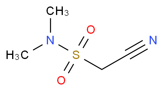 1-Cyano-N,N-dimethylmethanesulfonamide_分子结构_CAS_926265-18-1)