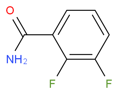 2,3-二氟苯甲酰胺_分子结构_CAS_18355-75-4)