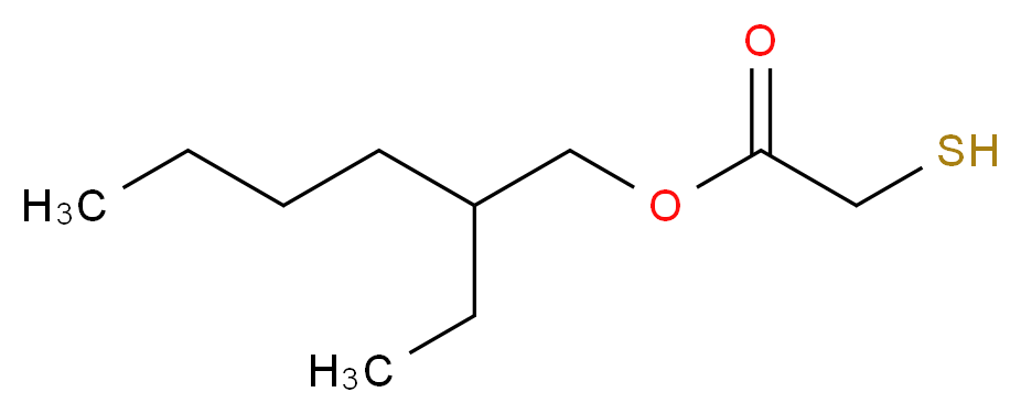 2-ethylhexyl 2-sulfanylacetate_分子结构_CAS_7659-86-1