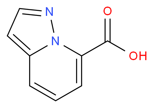pyrazolo[1,5-a]pyridine-7-carboxylic acid_分子结构_CAS_474432-62-7)