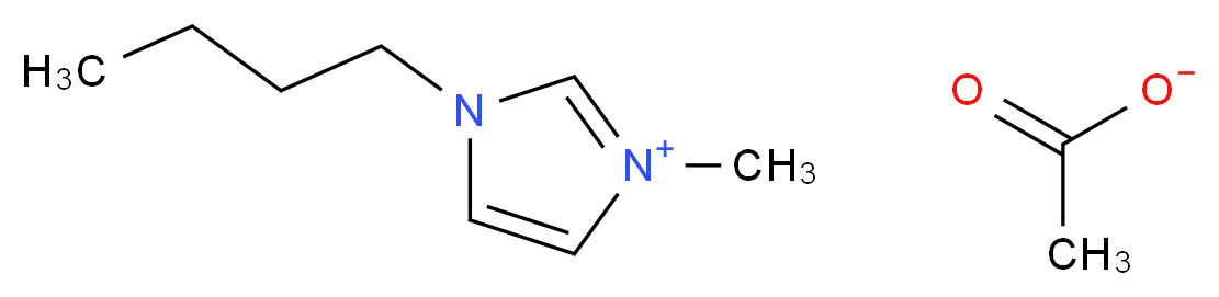 1-丁基-3-甲基咪唑乙酸盐_分子结构_CAS_284049-75-8)