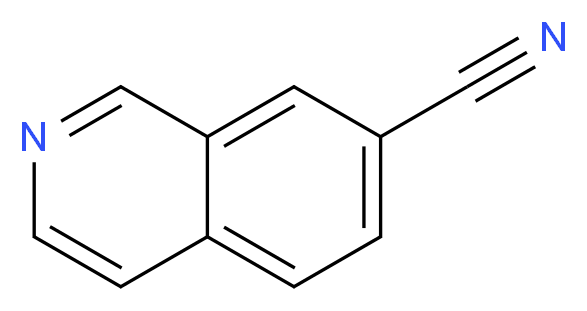 isoquinoline-7-carbonitrile_分子结构_CAS_223671-92-9