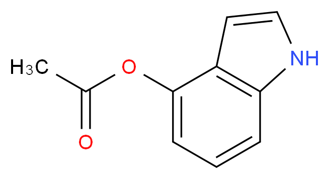 4-Acetoxyindole_分子结构_CAS_5585-96-6)